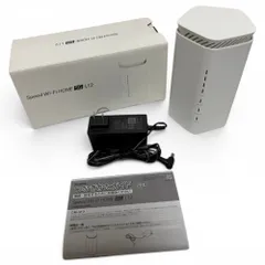 〇 エヌイーシー NEC Speed Wi-Fi HOME 5G L12 NAR02 ホワイト SIMフリー ホームルーター Wi-Fi6 1100-4882のサムネイル