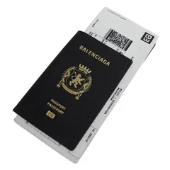 BALENCIAGA バレンシアガ パスポートロングウォレット1チケット 長財布 ブラック 787774 メンズ 中古 美品のサムネイル