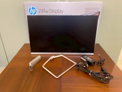 HP 24fw Display 23.8インチ フルHD IPS モニター ディスプレイ 液晶モニター ホワイト 元箱付きのサムネイル