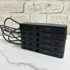 【送料無料】【5台セット】中古 HP USB-C Mini Dock HSA-Q001PR ドッキングステーション HDMI/VGA/LAN/USB/USB3.0ハブ【65-A1_5set】のサムネイル