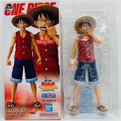 中古 B賞ルフィ(鼻ほじver.)-MASTERLISE「冒険の記憶と未来への航路/一