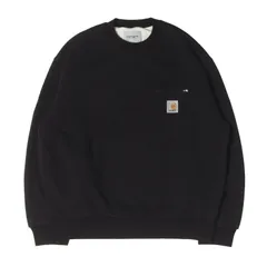 【新品】【人気モデル】Carhartt WIP カーハート ワークインプログレス スウェット ブラック(Black Stone Washed) 黒 サイズ:L 25AW 裏地サーマル付き デトロイト スウェットシャツ DETROIT SWEATのサムネイル