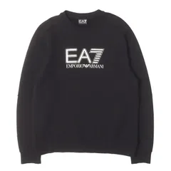【美品】EMPORIO ARMANI エンポリオアルマーニ スウェット ブラック 黒 サイズ:S 24AW ロゴ スウェットシャツ EA7 トップス トレーナー プルオーバー【メンズ】【中古】のサムネイル