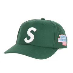 【新品】Supreme シュプリーム キャップ ダークグリーン サイズ:FREE 26SS ワールドフェイマス Sロゴ 6パネルキャップ World Famous S Logo 6-Panel ブランド 帽子のサムネイル