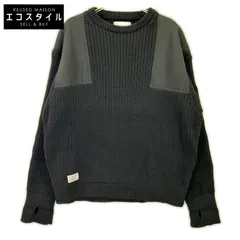 (W)TAPS　ダブルタップス　22年 ブラック コマンダー ニットセーター　X03のサムネイル