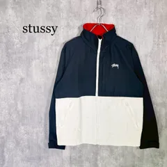 『stussy』ステューシー (M) ツートンカラー ナイロンジャケットのサムネイル