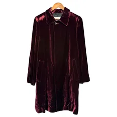 robe de chambre COMME des GARCONS ローブドシャンブルコムデギャルソン ベルベットステンカラーコート AD1998 レッド 15629のサムネイル