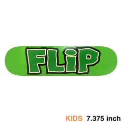 FLIP DECK フリップ デッキ（子供用） TEAM LTD MELTDOWN GREEN 7.375　スケートボード スケボーのサムネイル