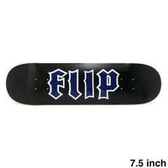 FLIP DECK フリップ デッキ TEAM LTD CANCELED LOGO BLACK/DARK BLUE 7.5　スケートボード スケボーのサムネイル