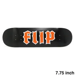 FLIP DECK フリップ デッキ TEAM LTD CANCELED LOGO BLACK/ORANGE 7.75　スケートボード スケボーのサムネイル