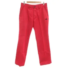 アディダス adidas ゴルフ パンツ スラックス 85 赤 レッド ロングパンツ /NL ■ECF005のサムネイル