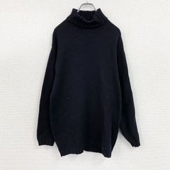 エドウィナホール 16AW タートルネックニット ブラック 名作 ユニ
