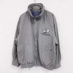 HARDY AIMIES　ハーディエイミス　ブルゾン/スイングトップ　灰色　グレー　Lサイズ　古着【値引き交渉OK！】のサムネイル