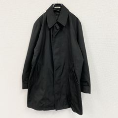 即決 MACKINTOSH LONDON ギャバジンステンカラーコート ブラック