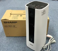 I005-SA7-343 SHARP シャープ セラミックファンヒーター HX-RS1-W 2023年製 家電 空調 ホワイト ※通電確認済み 箱付きのサムネイル