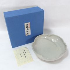 赤膚焼 奈良絵 盛器 木箱入り　大塩正人 赤膚焼 奈良絵 盛器 木箱入り 大塩正人 - メルカリ