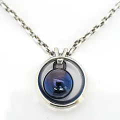 Drops / ドロップス ◆ネックレス/SILVER/925/球体/シルバー×ブルー/2003 【ネックレス/ペンダント/トップ/アクセサリー】 メンズファッション【中古】 のサムネイル