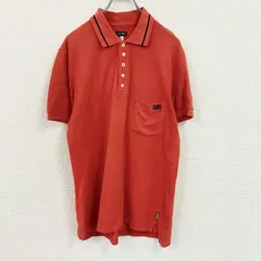 90s～　ARMANI JEANS　アルマーニジーンズ　半袖ポロシャツ　ヴィンテージ　赤　レッド　Lサイズ　古着【値引き交渉OK！】のサムネイル