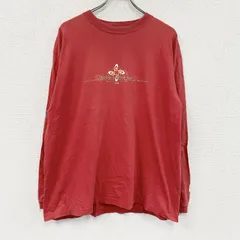 PIKO　ピコ　長袖Tシャツ/ロンT　赤　レッド　XLサイズ　古着【値引き交渉OK！】のサムネイル