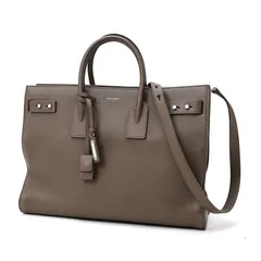 サンローラン / SAINT LAURENT　シン ラージ サックドジュール　631526　グレインレザー　ブラウン系 【中古】のサムネイル