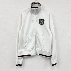 Abercrombie&Fitch　アバクロンビー&フィッチ　トラックジャケット/ジャージ　白　ホワイト　Mサイズ　古着【値引き交渉OK！】のサムネイル