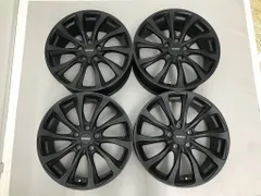 ◎希少 マットブラック 小傷 美品 18inc 7.5J +53 114.3/5H 4本 検) ヴェゼル ZR-V WR-V CR-V CX-3 CX-5 CX-8 レヴォーグ クロストレックのサムネイル