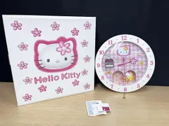 CITIZEN シチズン Hello Kitty ハローキティ からくり時計 掛け時計 メロディ 振り子時計 4MH756 ★のサムネイル