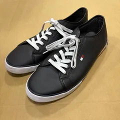 MK1241　【ER266】トミーヒルフィガー　スニーカー　黒　265357810のサムネイル