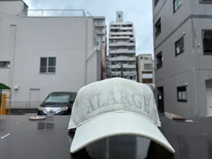 XLARGE RHINESTONE LOGO CAP OFF WHITE ¥5500 ＋ 送料¥550のサムネイル