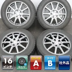 90系 ノア ヴォクシー プリウスα MAZDA3 等に 4本 社外 16インチ 6.5J+38 5H 114.3 スタッドレス GOODYEAR ICENAVI 7 2024年 205/60R16 ①のサムネイル