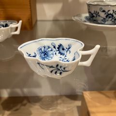 マイセン ブルーオニオン リーフディッシュ プレート - メルカリ