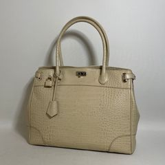 87B29｜美品｜トッズ Dスタイリング 2WAYバッグ レザー クリーム TOD
