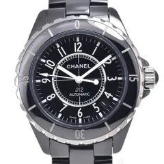 シャネル CHANEL H0685 J12 ブラックセラミック ブラック 自動巻き メンズ 美品 腕時計 Q#149228のサムネイル