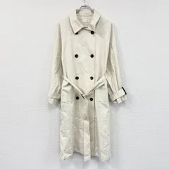 KBF　ケービーエフ　ダブルトレンチコート　ベージュ　ワンサイズ　古着【値引き交渉OK！】のサムネイル
