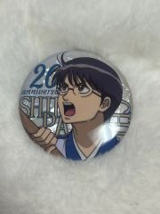 銀魂 J-World 恋の銀魂神社 性転換篇 ハート缶バッジ 志村新八 - メルカリ