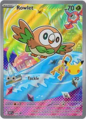 モクロー　AR　海外版 英語版　30th プロモ　Rowlet - MEP043 -
