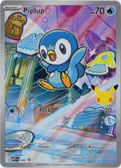 ポッチャマ　AR　海外版 英語版　30th プロモ　Piplup - MEP042 -