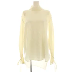 ウジョー Ujoh Bow Tie Shirt シャツ ブラウス 長袖 ウール バックリボン 2 アイボリー U754-B09-104 /HN38 ■GY06のサムネイル