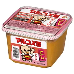 マルコメ 新 マルコメ君 こし 650g×8個入| 送料無料 味噌 一般食品 調味料 まるこめ だし入り ストック 料理 飲食店 みそ ケース買い まとめ買い 業者 仕入れ 大量 出汁 つゆのサムネイル