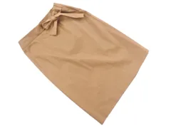 Salvatore Ferragamo サルヴァトーレフェラガモ ウエスト リボン タイト スカート size38/ベージュ ■■ レディースのサムネイル
