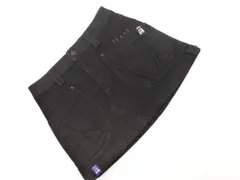 PEARLY GATES パーリーゲイツ ゴルフ プリント スカート size0/黒 ■■ レディースのサムネイル