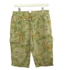 モルガンオム MORGAN HOMME カーゴハーフパンツ M ベージュ 花柄 /RN ■ECA006のサムネイル