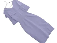 rienda リエンダ 2WAY ビッグカラー ニット ワンピース sizeS/青 ■◆ レディースのサムネイル