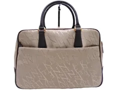 ANNE KLEIN アンクライン ロゴ 総柄 トート バッグ ベージュ ■■ レディースのサムネイル