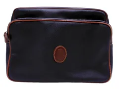 TRUSSARDI トラサルディ レザー ショルダー バッグ 黒 ■■ レディースのサムネイル