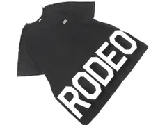 RCWB ロデオクラウンズワイドボール ビッグ ボックスロゴ Tシャツ チュニック ワンピース sizeF/黒 ■◆ レディースのサムネイル