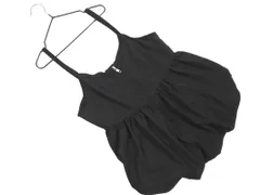 AZUL BY MOUSSY アズールバイマウジー フロントジップ バルーン キャミソール sizeF/黒 ■■ レディースのサムネイル