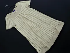 新品 After All アフターオール レース ショートスリーブ ワンピース sizeS/ベージュ ■◆ レディースのサムネイル
