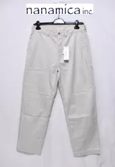 【定価2万6400円】新品 nanamica WIDE STRAIGHT CHINO PANTS 34 S25SC079 ナナミカ ワイド ストレートチノパンツのサムネイル