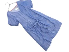 Bou Jeloud ブージュルード ウエストリボン チュニック ワンピース size38/青 ■◆ レディースのサムネイル